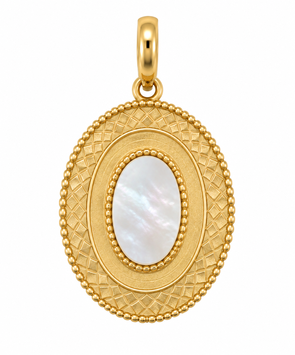 Attachable gold charm pendants