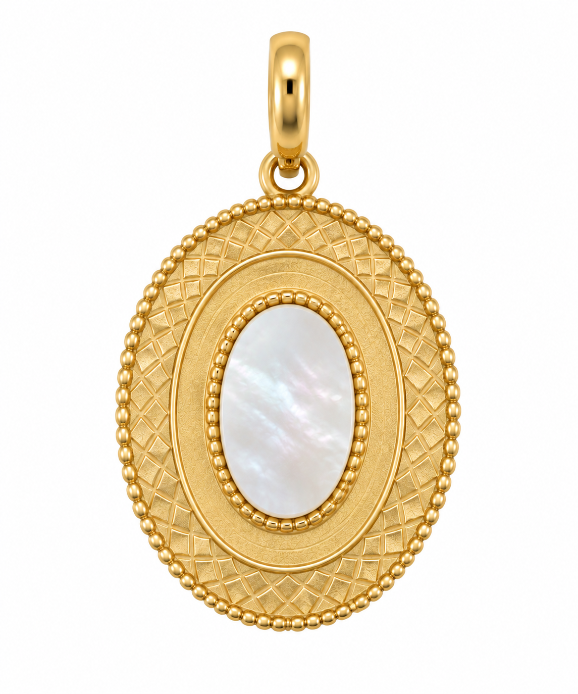 Attachable gold charm pendants
