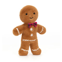 Jolly Gingerbread Fred - Soft Festive Toy | Wobblepaws