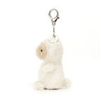 Little Lamb Bag Charm - Soft Plush Keychain | Wobblepaws