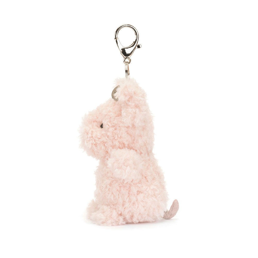 Little Pig Bag Charm - Soft Plush Keychain | Wobblepaws