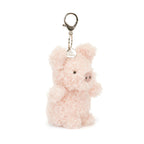 Little Pig Bag Charm - Soft Plush Keychain | Wobblepaws