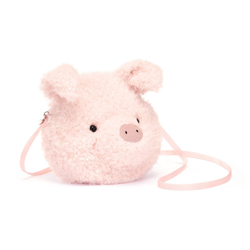 Little Pig Bag - Soft Plush Novelty Bag | Wobblepaws