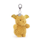 Little Dragon Bag Charm - Soft Plush Keychain | Wobblepaws