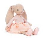 Lila Ballerina Bunny - Soft Stuffed Rabbit | Wobblepaws