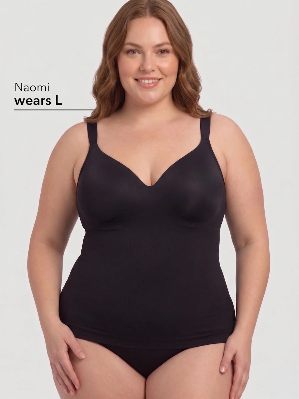 2-Pack Ultimate Comfort Built-In Bra Shaper Cami