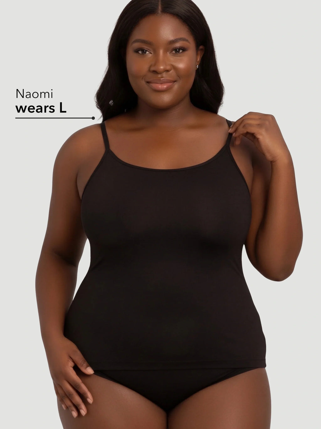 Shaping Scoop Neck Cami
