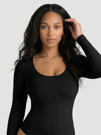Long-Sleeve Seamless Sculpt Shapewear Bodysuit