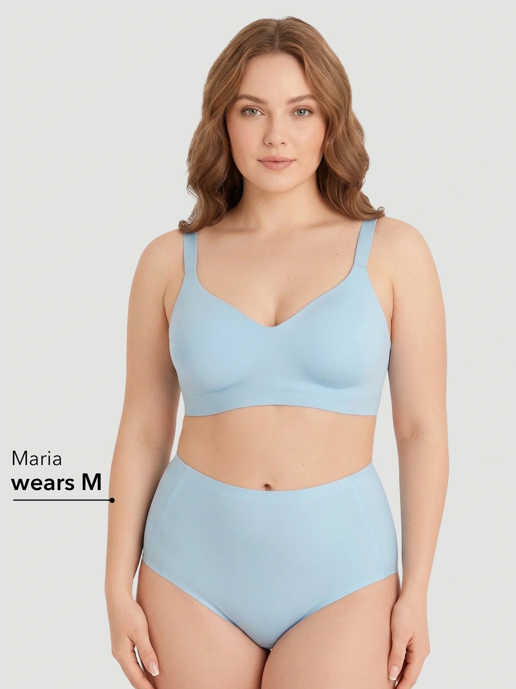 High Waist Seamless Bonded Brief Underwear