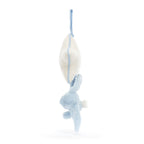 Bashful Bunny Musical Pull - Soft Novelty Toy | Wobblepaws