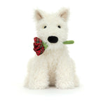 Munro Scottie Dog Love You - Soft Novelty Toy | Wobblepaws