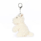 Munro Scottie Dog Bag Charm - Soft Plush Keychain | Wobblepaws