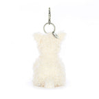 Munro Scottie Dog Bag Charm - Soft Plush Keychain | Wobblepaws