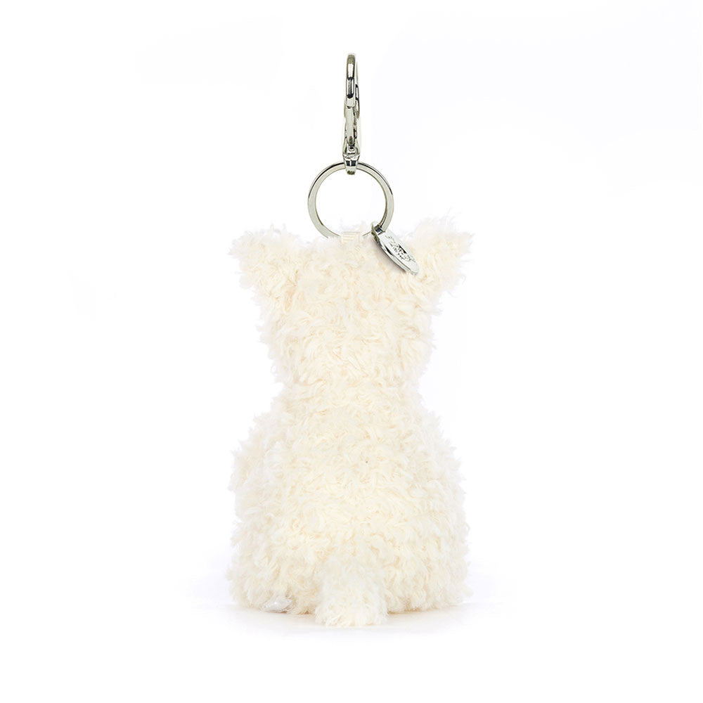 Munro Scottie Dog Bag Charm - Soft Plush Keychain | Wobblepaws