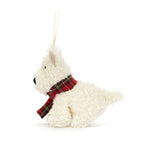 Munro Scottie Dog Decoration - Soft Festive Toy | Wobblepaws
