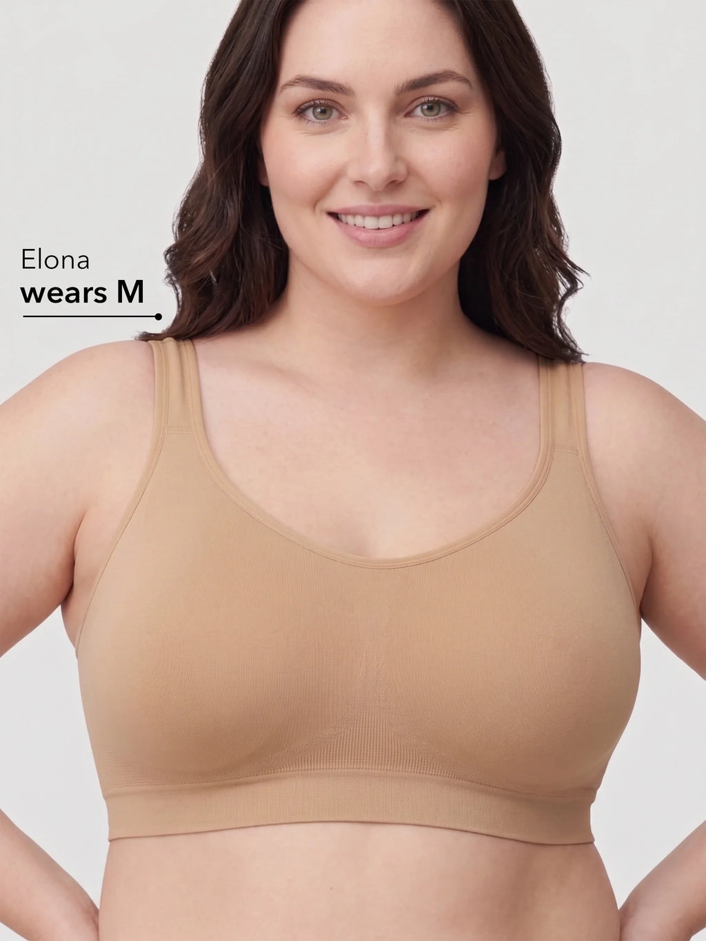 Daily Comfort Throw-on Wirefree Bra (A-FF Cup)