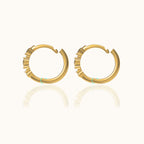 Mini Heart Hoop Earrings