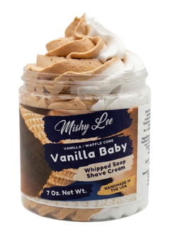 Vanilla Baby Whipped Soap and Shave Cream