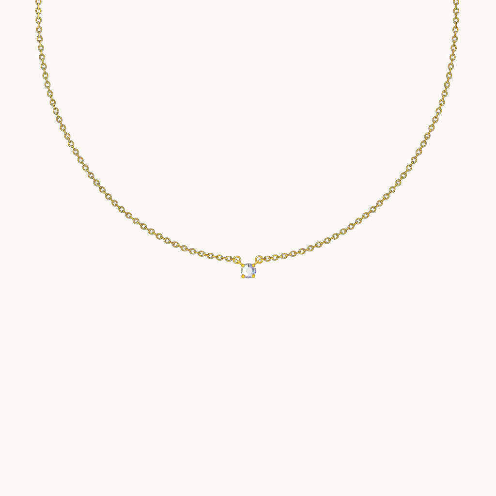 Dainty CZ Necklace