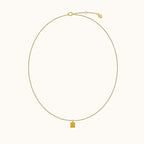 Square Tag Necklace