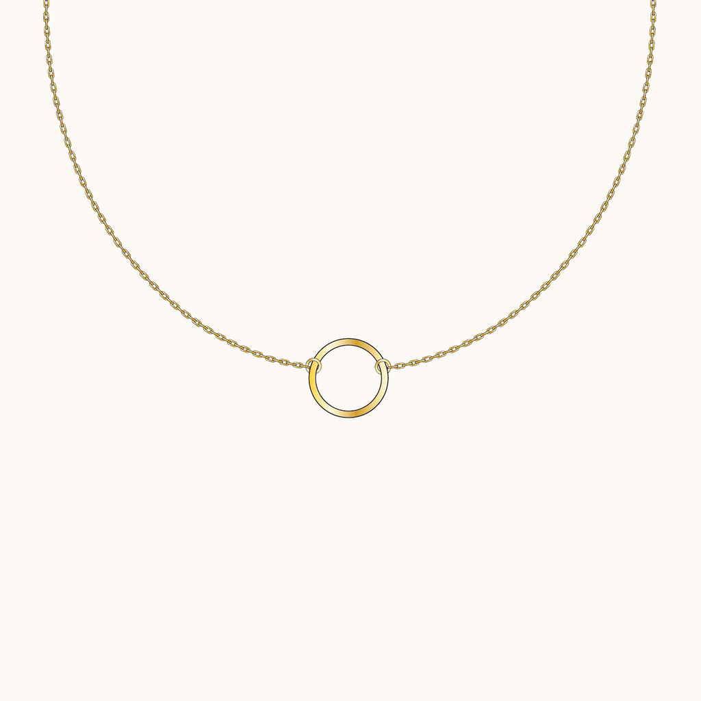 Dainty Circle Necklace