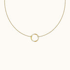 Dainty Circle Necklace