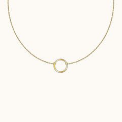 Dainty Circle Necklace