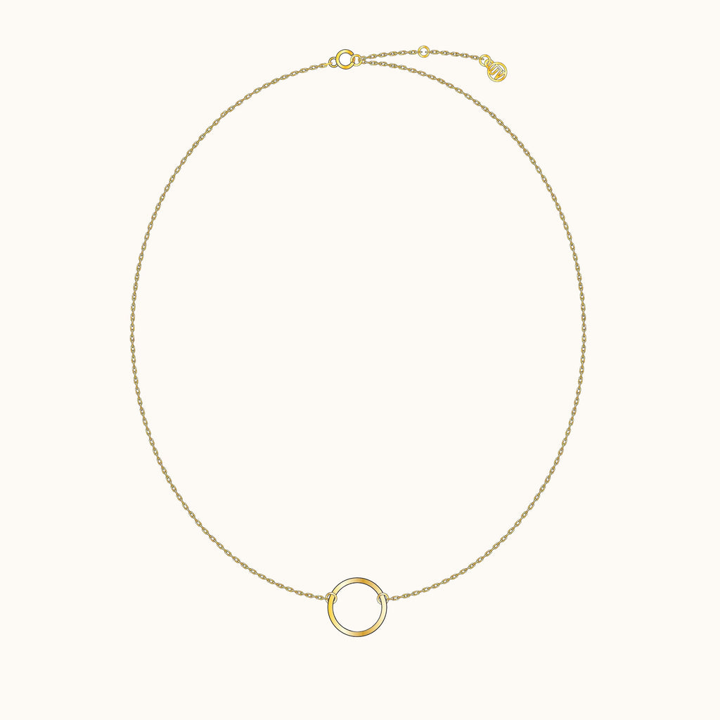 Dainty Circle Necklace