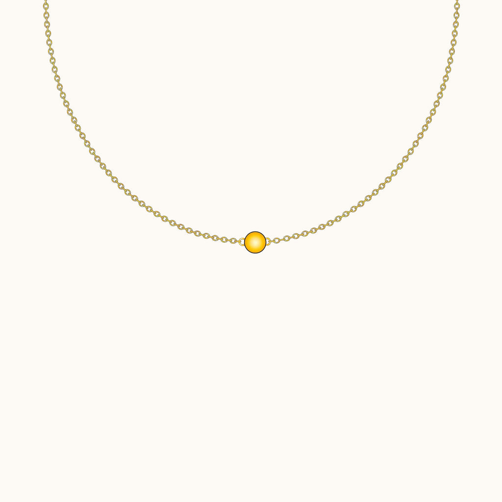 Dainty Ball Necklace