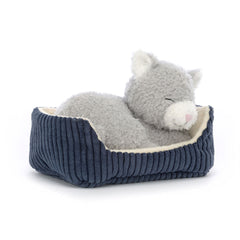 Napping Nipper Cat - Soft Stuffed Cat | Wobblepaws