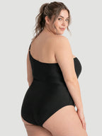 One Shoulder Shaping Swimsuit