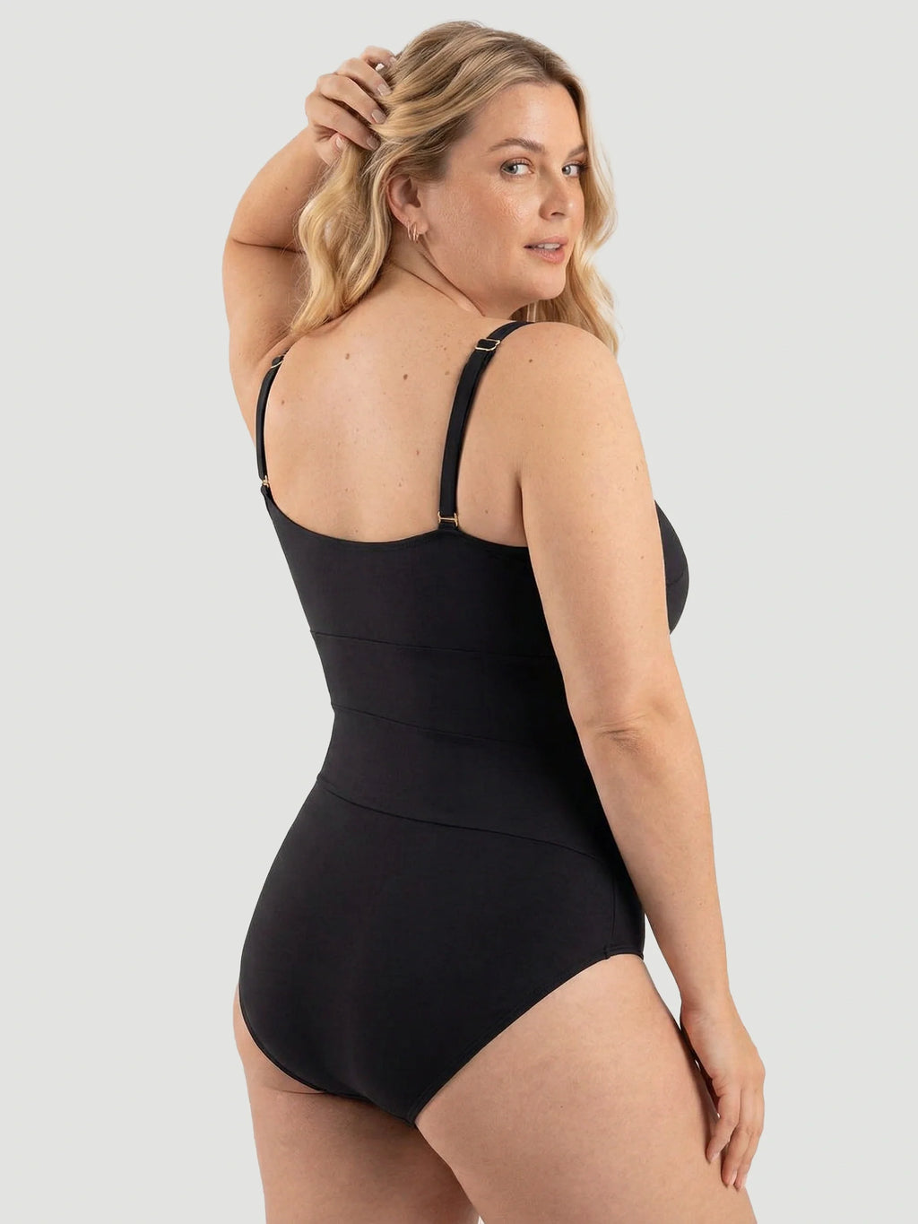 One Shoulder Shaping Swimsuit