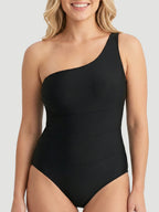 One Shoulder Shaping Swimsuit