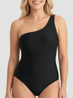 One Shoulder Shaping Swimsuit