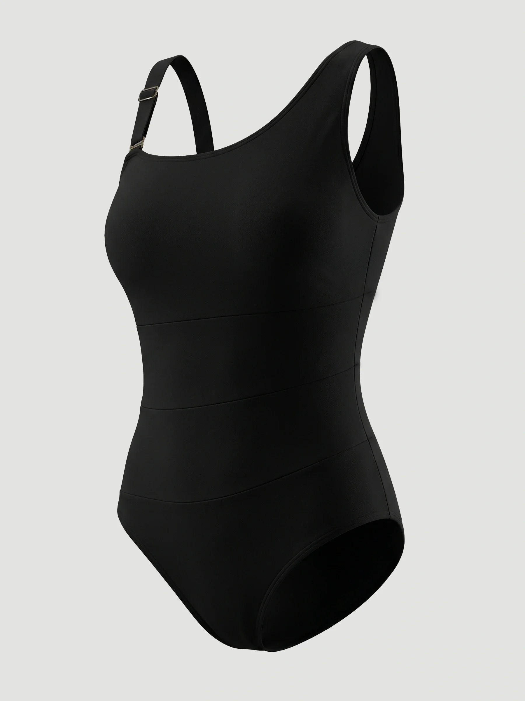 One Shoulder Shaping Swimsuit