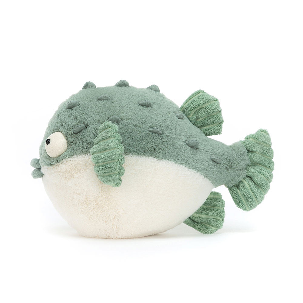 Pacey Pufferfish - Soft Stuffed Animal | Wobblepaws