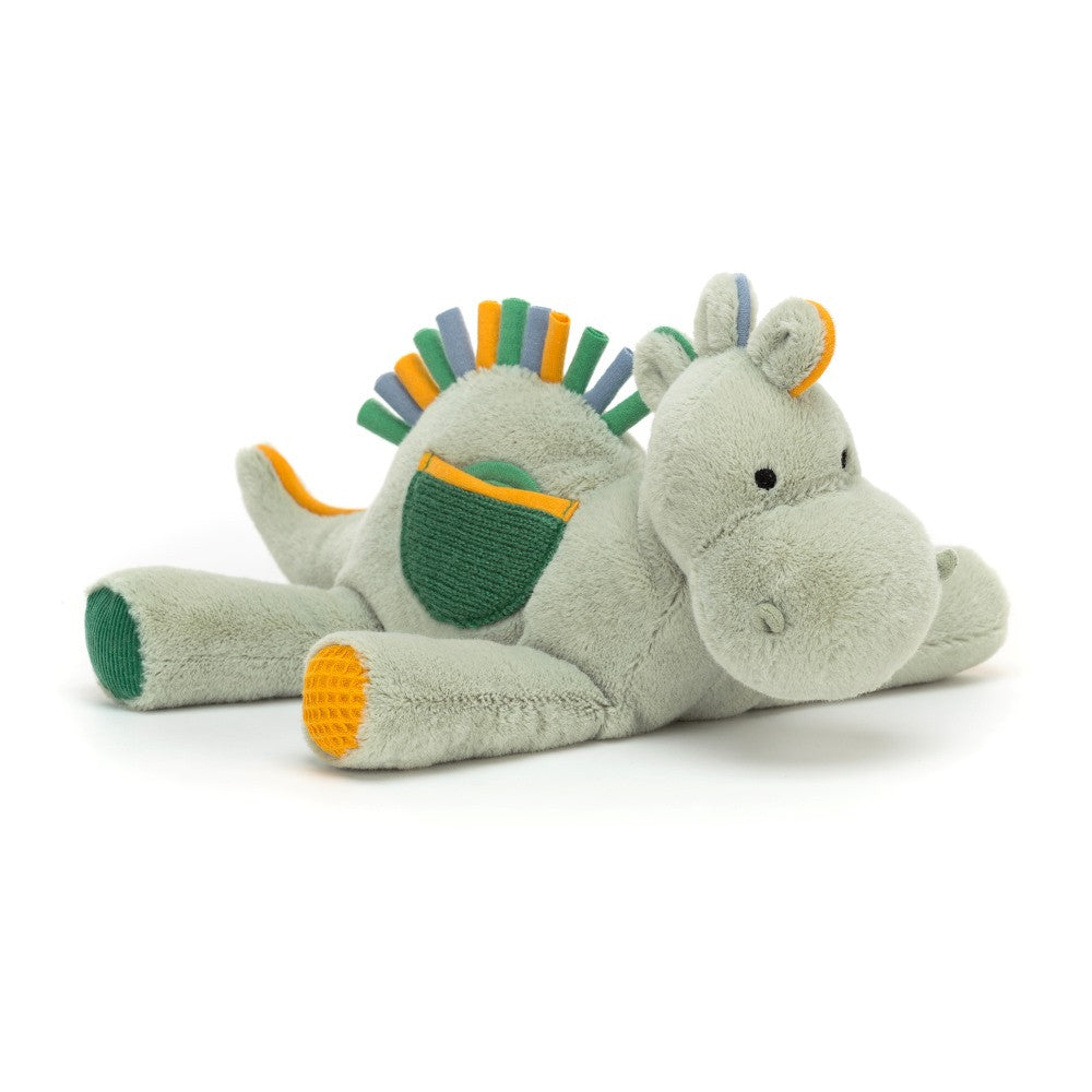 Peek-A-Book Dino Activity Toy - Soft Novelty Toy | Wobblepaws