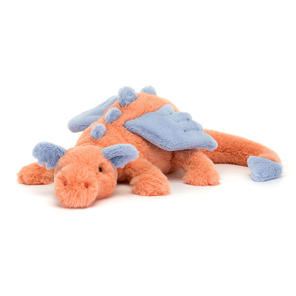 Persimmon Dragon - Soft Stuffed Animal | Wobblepaws