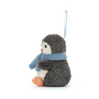 Peanut Penguin Decoration - Soft Festive Toy | Wobblepaws