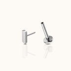 Petite Bar Threadless Labret Titanium Flat Back Earring