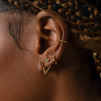 Turquoise Evil Eye Stud Earrings