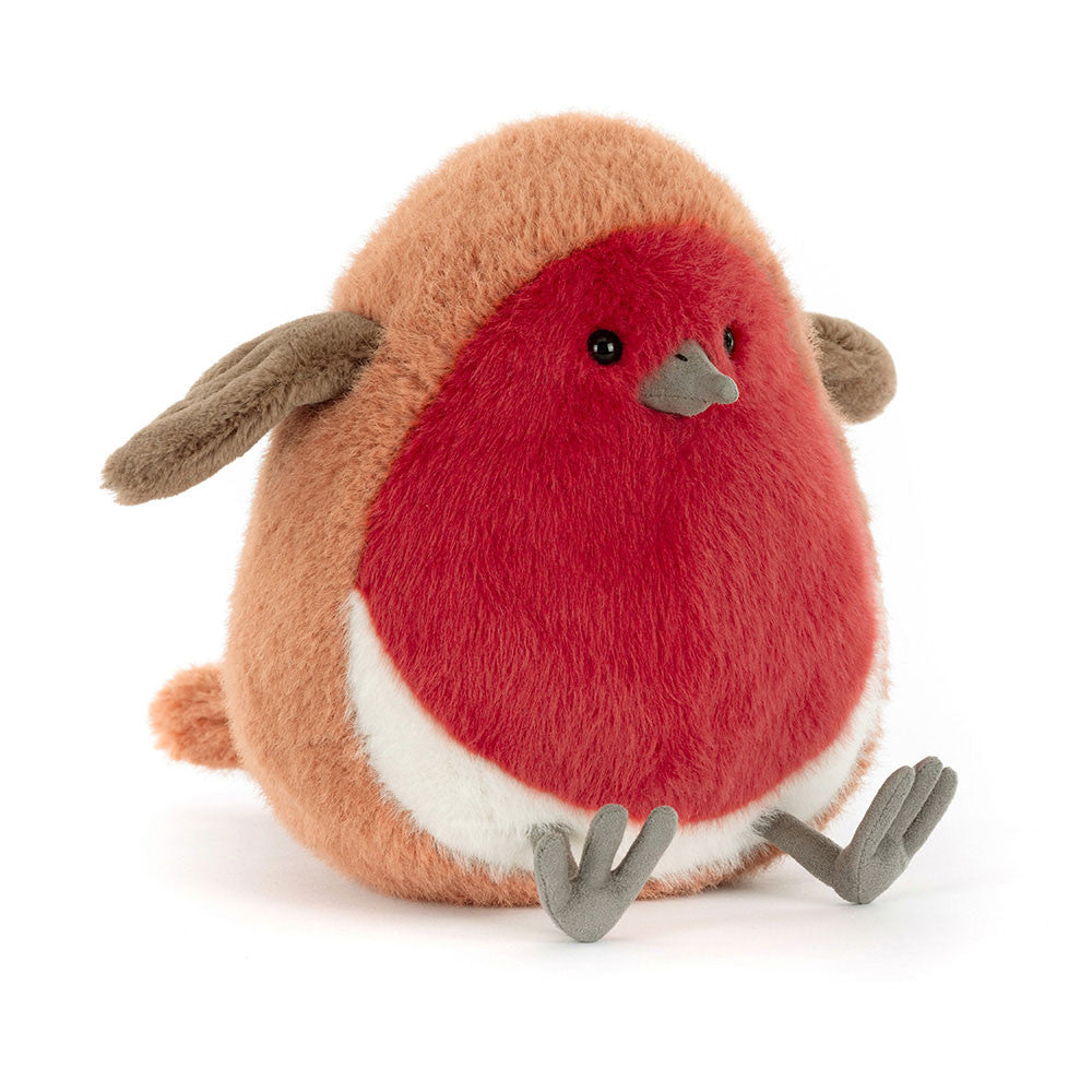 Plum Robin - Soft Stuffed Animal | Wobblepaws
