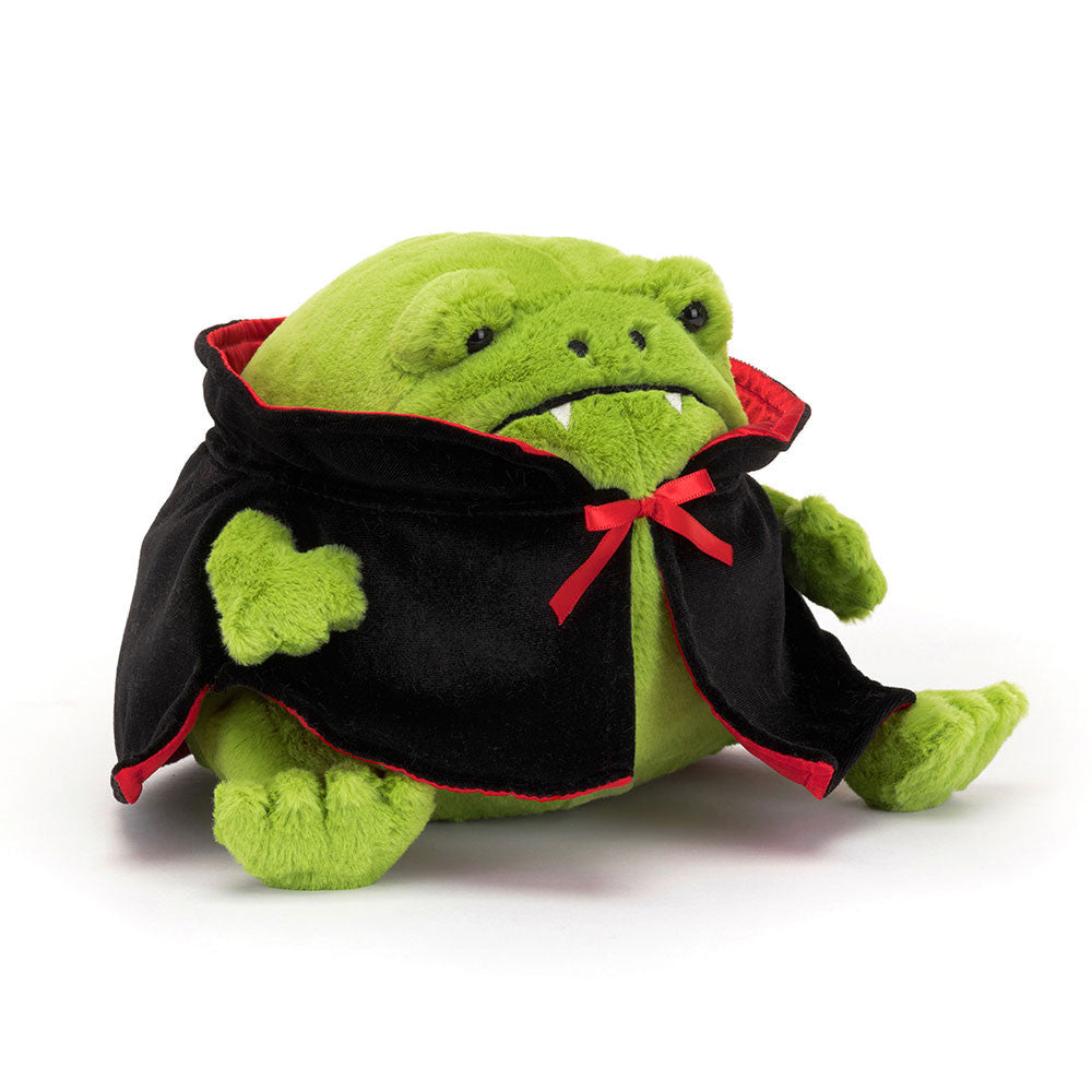 Ricky Rain Frog Vampire - Soft Festive Toy | Wobblepaws
