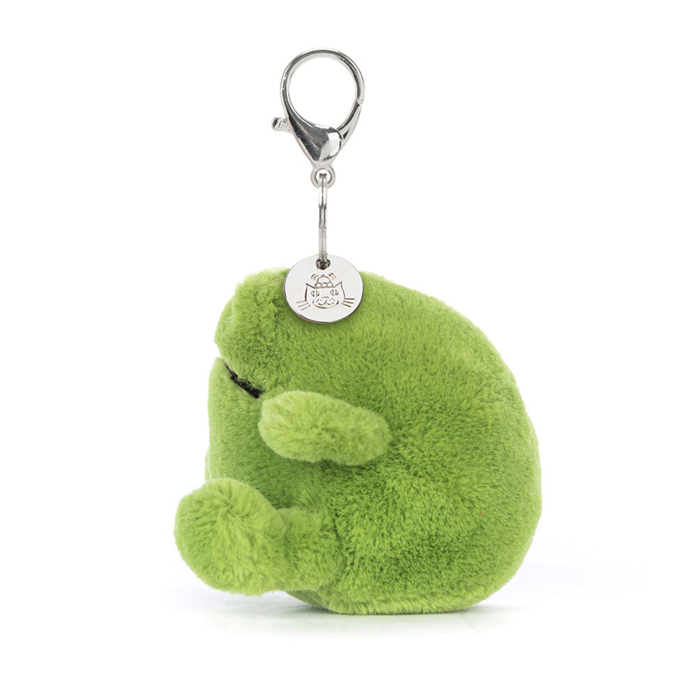 Ricky Rain Frog Bag Charm - Soft Plush Keychain | Wobblepaws