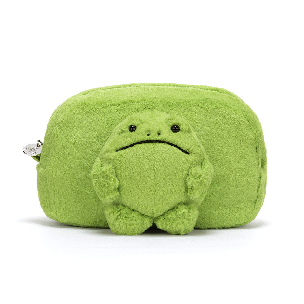 Ricky Rain Frog Pouch - Soft Plush Novelty Pouch | Wobblepaws