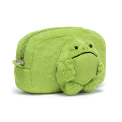Ricky Rain Frog Pouch - Soft Plush Novelty Pouch | Wobblepaws