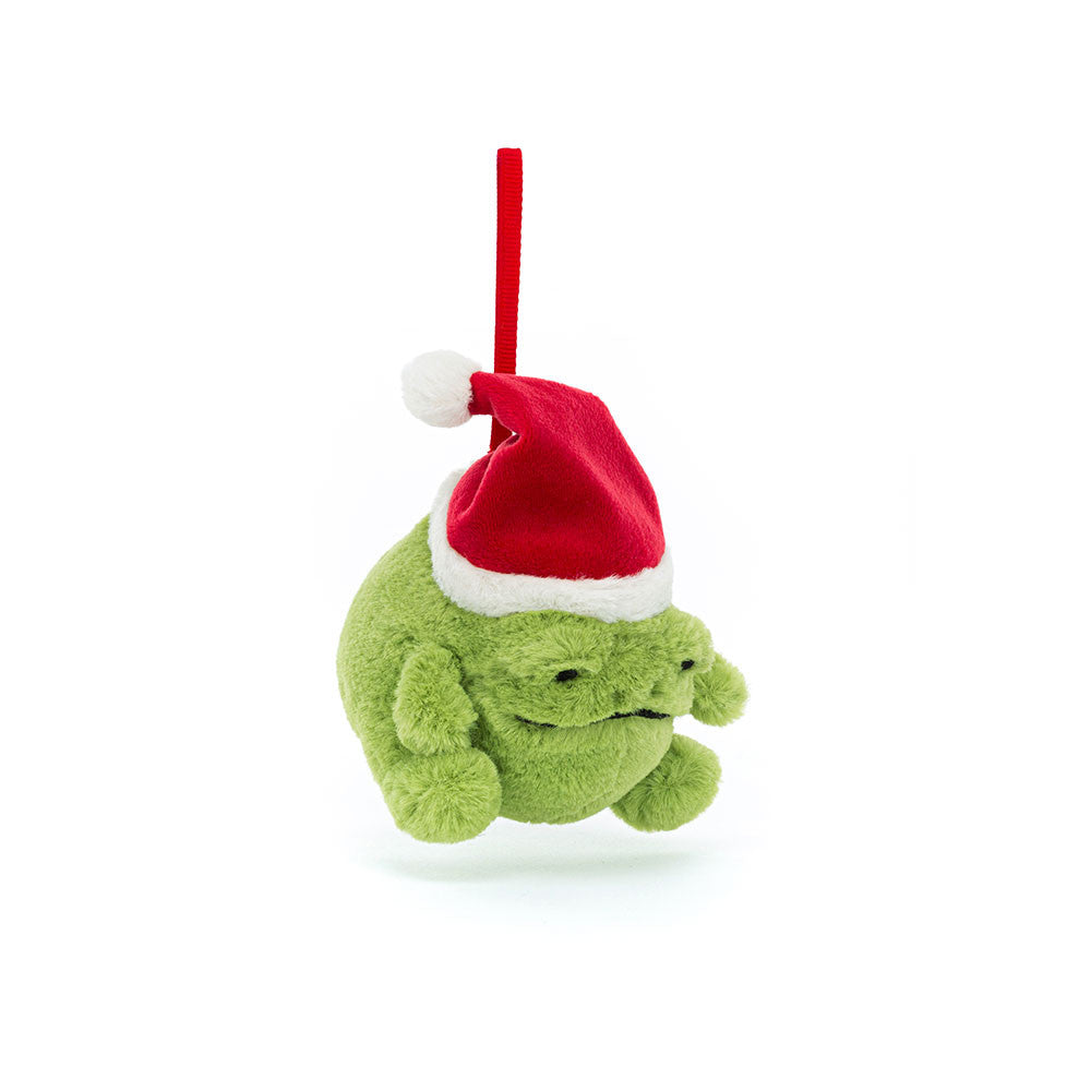 Ricky Rain Frog Decoration - Soft Festive Toy | Wobblepaws