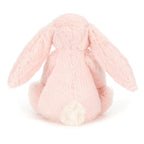 Bashful Pink Bunny Rattle - Soft Baby Rattle | Wobblepaws