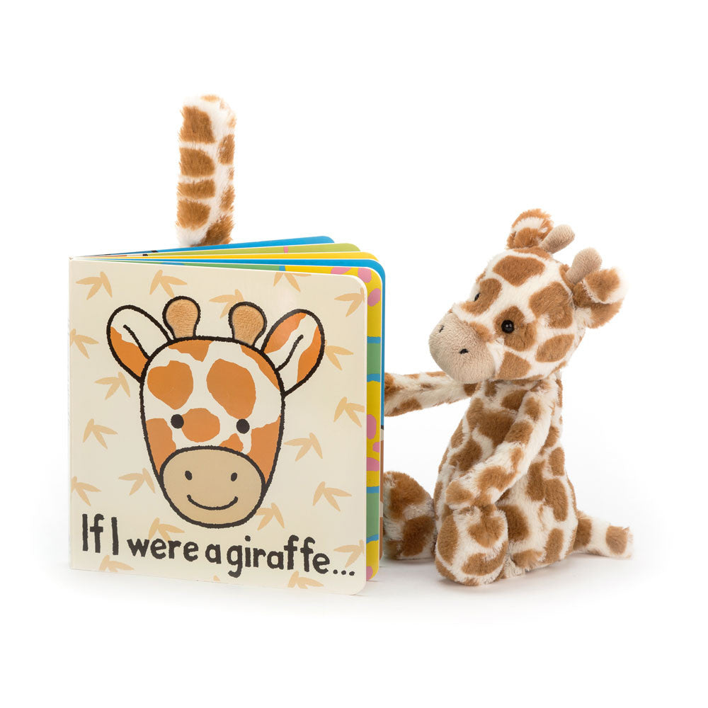 If I Were A Giraffe Board Book & Plush Gift Set | Wobblepaws