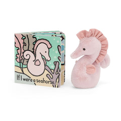 If I Were A Seahorse Board Book & Plush Gift Set | Wobblepaws